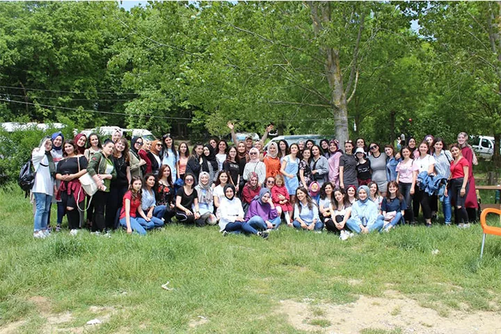 Asyalı Kız Öğrenci Yurdu öğrencileri sosyal etkinlikte
